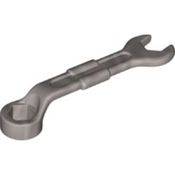 LEGO part DUPLO FIXED KEY 2X5X1 in Silver Metallic/ Flat Silver