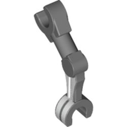 Arm Mechanical [2 Clips at 90°] with White Pattern on Left