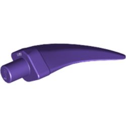 LEGO part TOOTH 3.2 SHAFT in Medium Lilac/ Dark Purple
