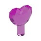 Rock - Heart Jewel with Shaft