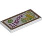 Tile 2 x 4 with 'LEMONADE' Sign Print