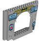 Panel 4 x 16 x 10 with Batman Logo, Joker and Car Print