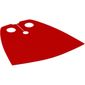 Neckwear Cape, Standard, Dark Red Back [Traditional Starched Fabric]