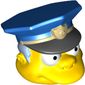 Minifig Head Special, Simpsons, Chief Wiggum