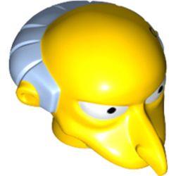 Minifig Head Special, Simpsons, Mr. Burns