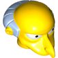 Minifig Head Special, Simpsons, Mr. Burns