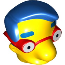 Minifig Head Special, Simpsons, Milhouse Van Houten