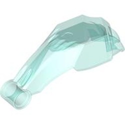 Animal Body Part, Hand / Paw 2 x 6 x 2 1/2 with Claws and Technic Hole