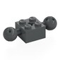 Technic Brick Special 2 x 2 with 10.2mm Balls with Holes and Axle Hole