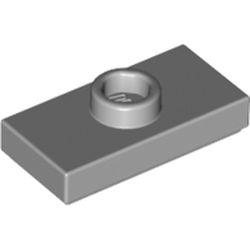 Plate Special 1 x 2 with 1 Stud with Groove and Inside Stud Holder (Jumper)