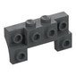 Brick Special 2 x 4 - 1 x 4 with 2 Recessed Studs and Thin Side Arches