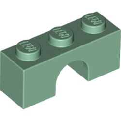 LEGO part 4490 Brick Arch 1 x 3 in Sand Green