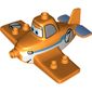 Duplo Airplane, with Dusty with Blue Trim and No. 7 Print