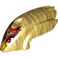 Fairing, Fly Wheel, Bird Shape with Gold Beak Fluminox Print