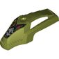 Fairing, Fly Wheel, Crocodile Streamlined Shape with Cragger Print