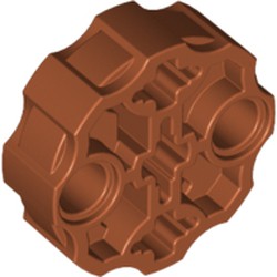 LEGO part WEAPON BARREL in Dark Orange