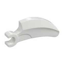 LEGO part 30936 CLAW, W/ 3.2 SNAP in White