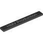 Tile 1 x 8 with 'HMV Production' Print
