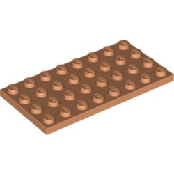 LEGO part 10003035 PLATE 4X8 in Nougat