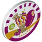 Road Sign Clip-on 2 x 2 Round with Ice Cream Print