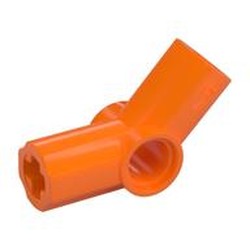 LEGO part 42156 ANGLE ELEMENT 135 DEG. [4] in Bright Orange/ Orange