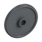 Shield Round with Stud and Raised Rim [Plain]