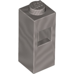 Brick Special 1 x 1 x 2 with Extra Tube Side [Piece of Resistance]
