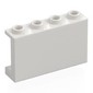 Panel 1 x 4 x 2 with Side Supports - Hollow Studs