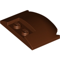 Slope Curved 3 x 4 x 2/3 Triple Curved with 2 Sunk Studs