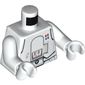 Torso Armor Snowtrooper Commander Print, White Arms and Hands