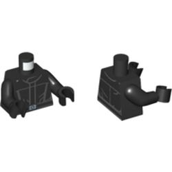 Torso Imperial Crew Uniform Print, Black Arms and Hands