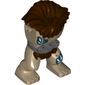 Body Giant, Mungus with 3 Studs and Reddish Brown Mane Print