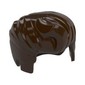 Hair Swept Back with Forelock