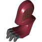 Creature Body Part, Dragon Leg, Left with Black Claws and Dark Brown Scales Print