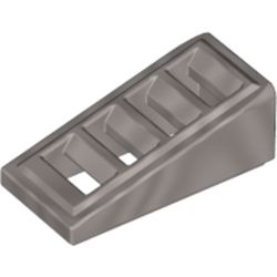 Slope 18° 2 x 1 x 2/3 with 4 Slots / Grate