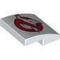 Slope Curved 2 x 2 x 2/3 with Ghostbusters Print