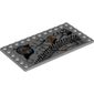 Plate Special 6 x 12 with Studs on 3 Edges and Racetrack Print