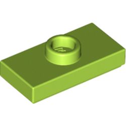 Plate Special 1 x 2 with 1 Stud with Groove and Inside Stud Holder (Jumper)