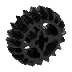 Technic Gear 20 Tooth Double Bevel with Axle Hole Type 1 [+ Opening]