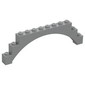 Brick Arch 1 x 12 x 3 Raised Arch with 5 Cross Supports