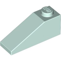 LEGO part  ROOF TILE 1X3/25° in Aqua/ Light Aqua