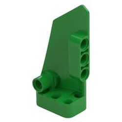 LEGO part 64391 RIGHT PANEL 3X7 in Bright Green