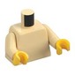 Torso, Tan Arms, Yellow Hands [Plain]