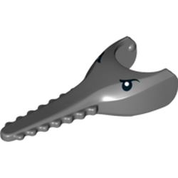 Animal Body Part, Shark / Sawfish Head with Eyes Print