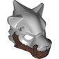Mask Tiger with Copper Fangs and Armor with Rivets Print