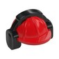 Helmet, Construction / Hard Hat, Black Ear Protector / Headphones Pattern