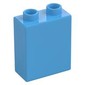 Duplo Brick 1 x 2 x 2 with Bottom Tube and 'BRICK OR TREAT LEGOLAND FLORIDA' Print