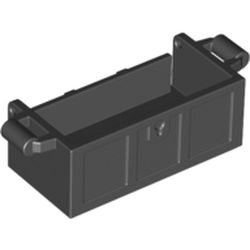 LEGO part 4738 CHEST 2X4 in Black