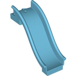 LEGO part SLIDE in Medium Azure