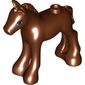 Animal, Horse / Foal, with Brown Eyes and Black Eyelashes Print